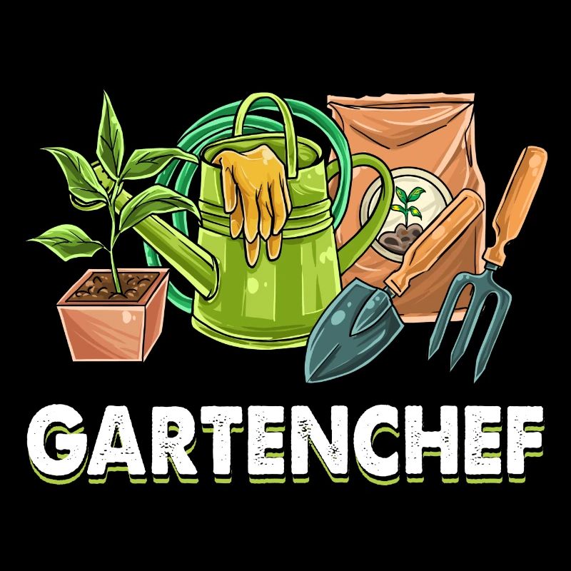 Gartenchef Gartenarbeit Gärtner Hobbygärtner Hobby