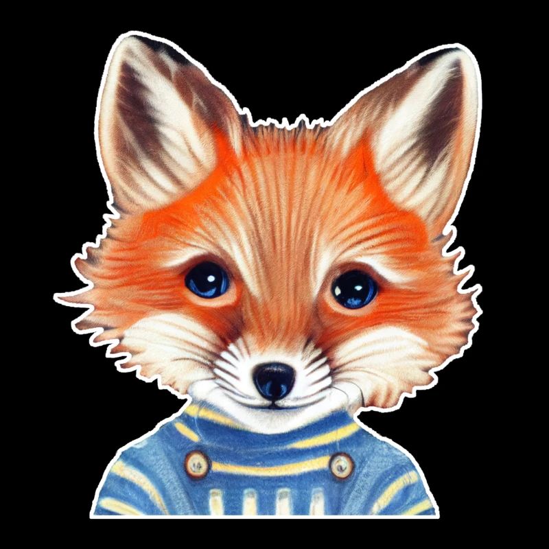 Fuchs mit Pulli