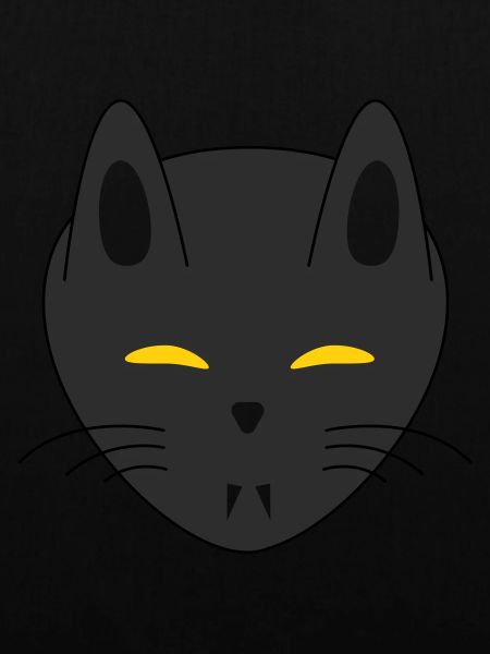 Halloween vampire cat