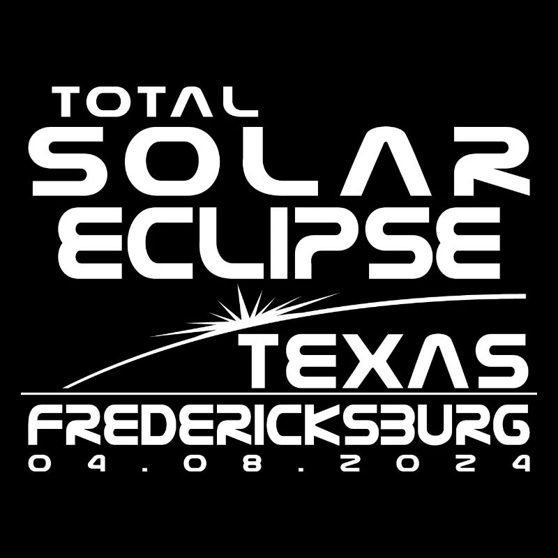 Fredericksburg, Texas, Totalité, Éclipse Solaire Totale