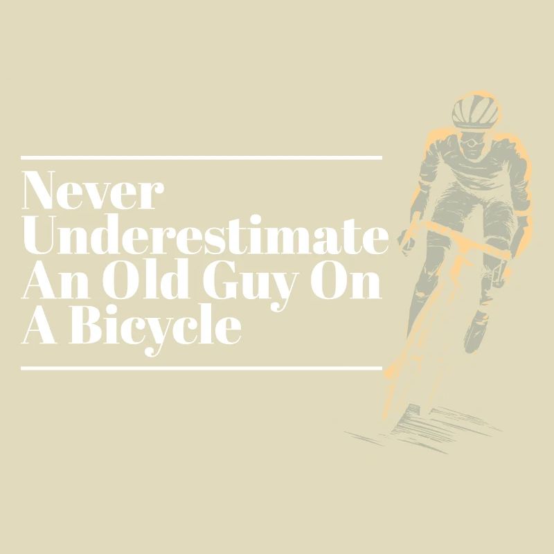 Never Underestimate An Old Guy on a Bicycle