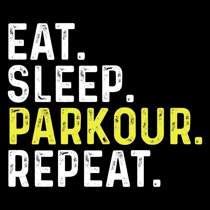 Manger sleep Parkour Répéter