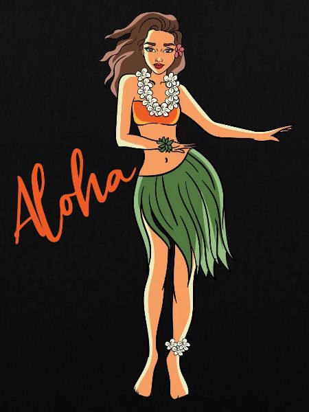 Aloha Hula Mädchen