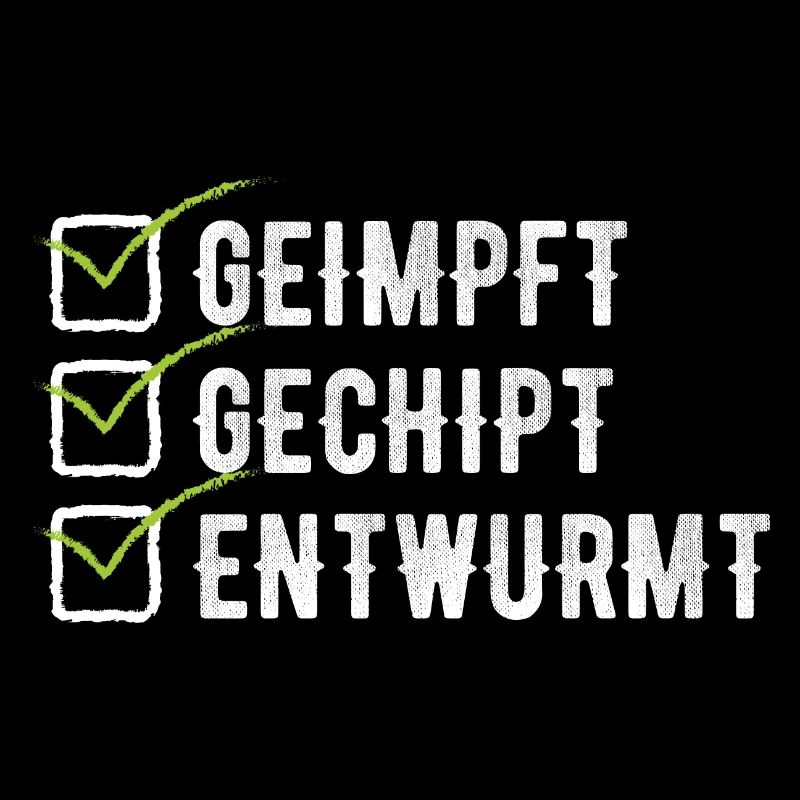 Geimpft Gechipt Entwurmt Impfen