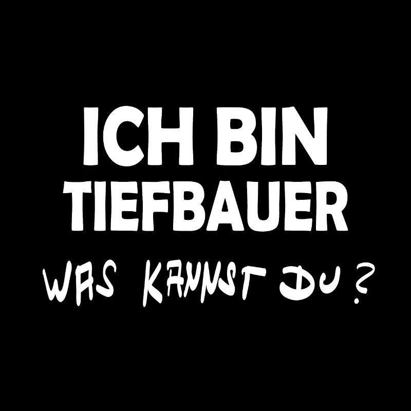 Beruf Tiefbauer