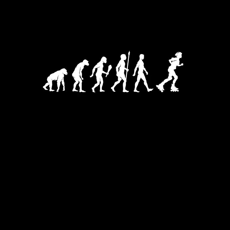 Funny Inline Skating Evolution Skater Gift Idea
