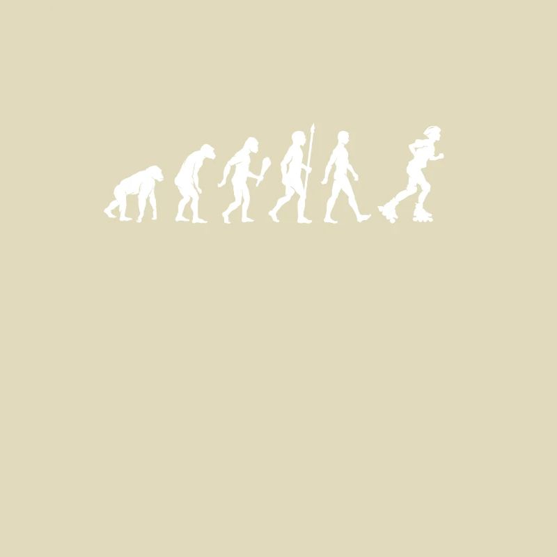 Inline Skating Evolution Skater Geschenkidee
