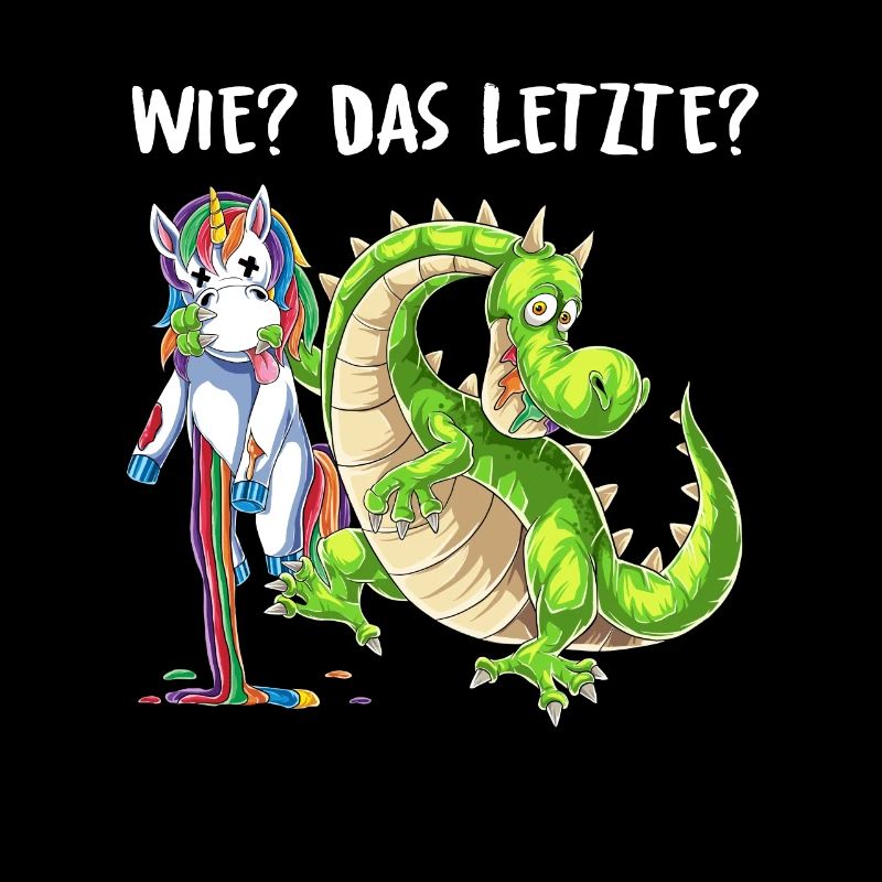 Wie? Das Letzte? Einhorn Drache Drachen