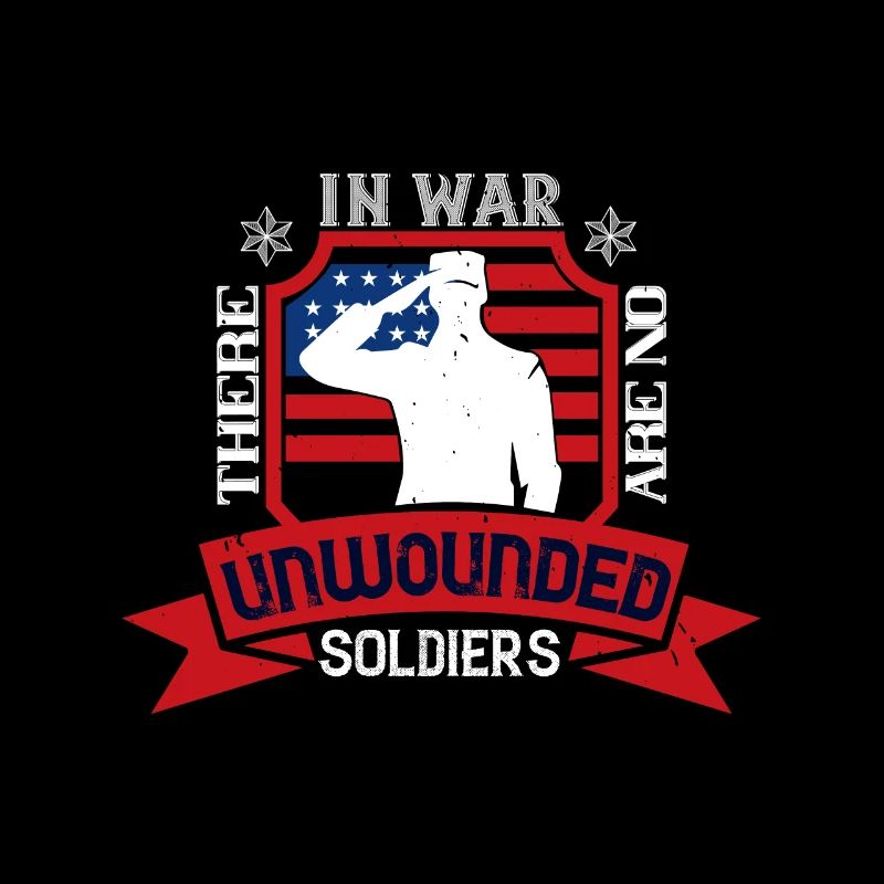 In war, there are no unwounded