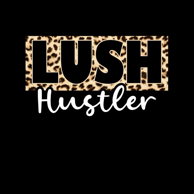 Leopard Print Eyelash Artist Lash Tech Hustler