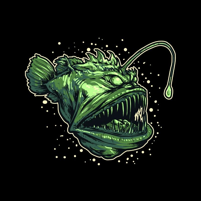 Lotte Deep Sea Monsters Fish Ocean
