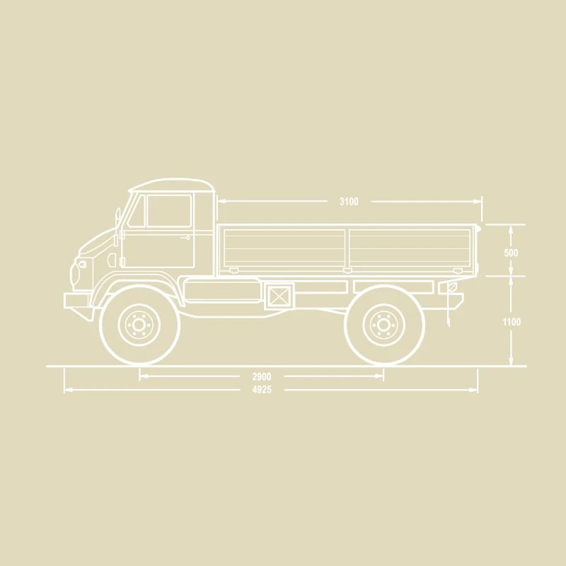 Unimog - Oldtimer - Universal Motorgerät