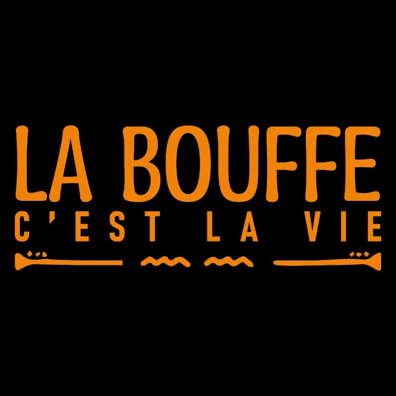 La bouffe c'est la vie. J'aime la bouffe.