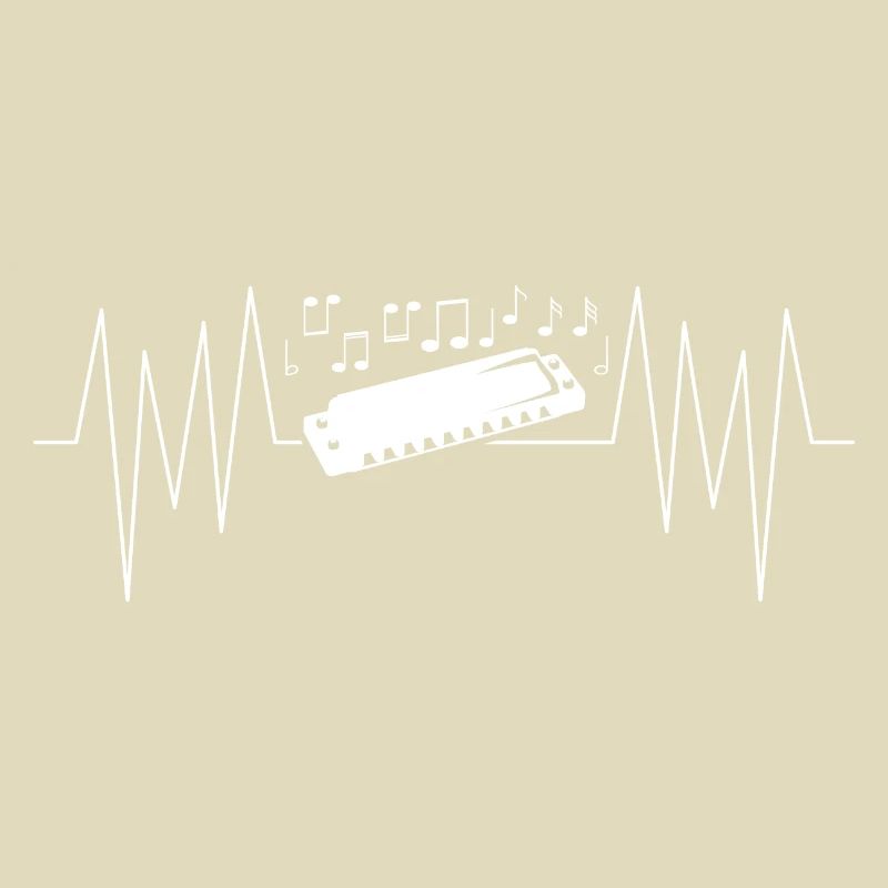 Playing Harmonica Gift