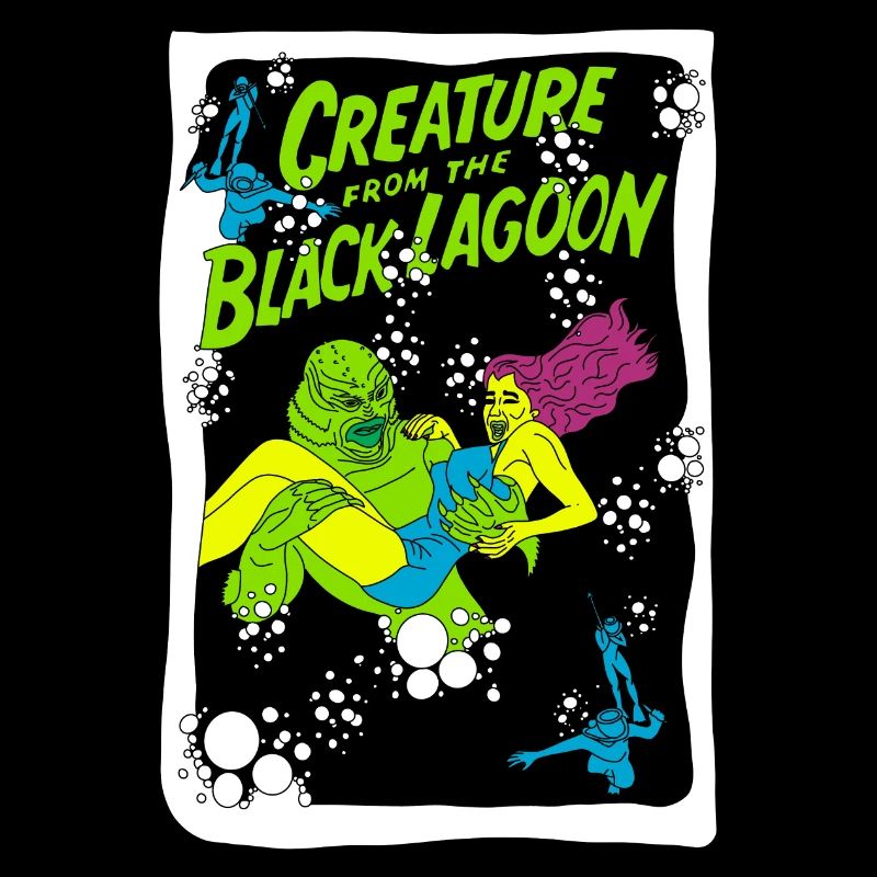 Créature du lagon noir Illustration