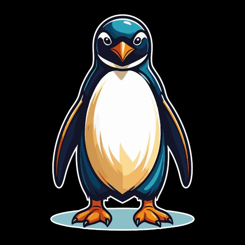 Cooler Pinguin – Süß, frech und sympathisch