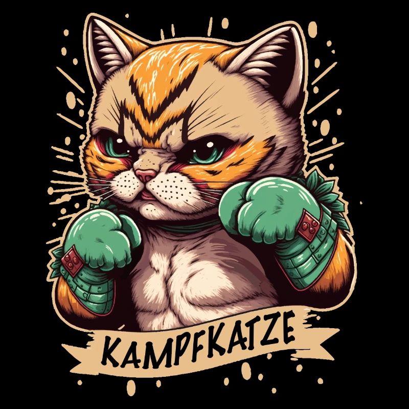 Die Kampfkatze in Action