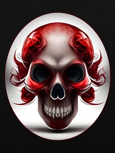 Darkside Design - Schädel Kunst 3