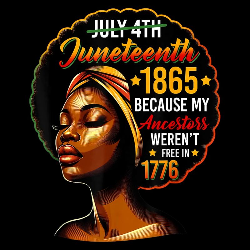 Mes ancêtres n’étaient pas libres en 1776, Juneteenth 1865