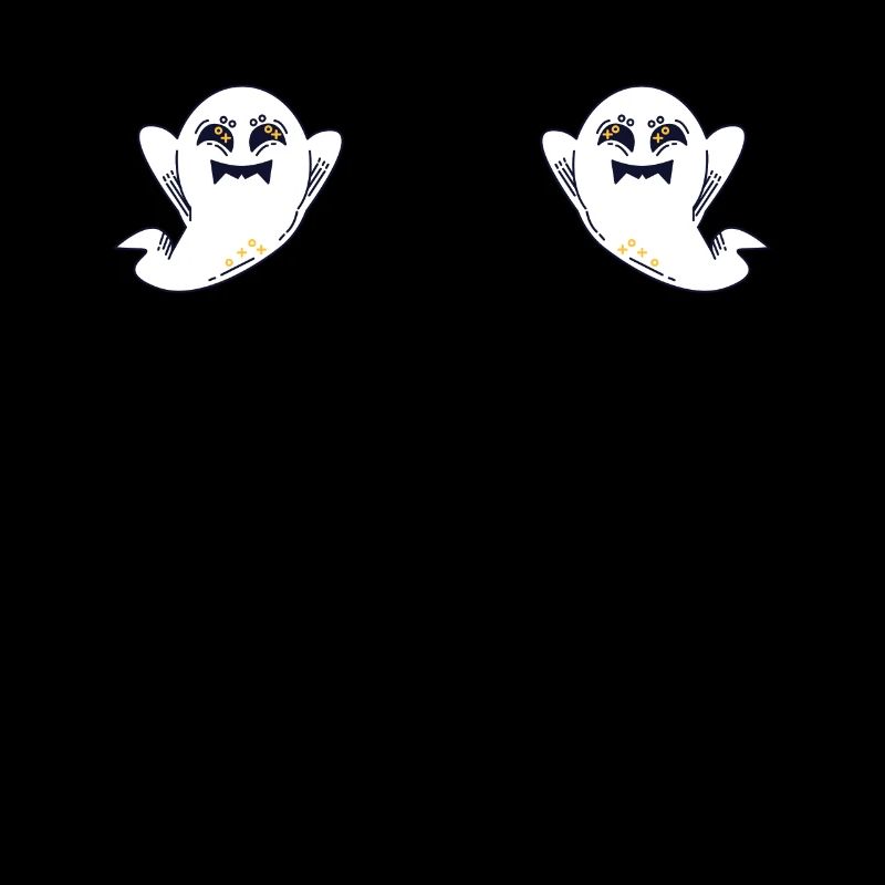 Little Cute Ghosts Halloween Ghost Night