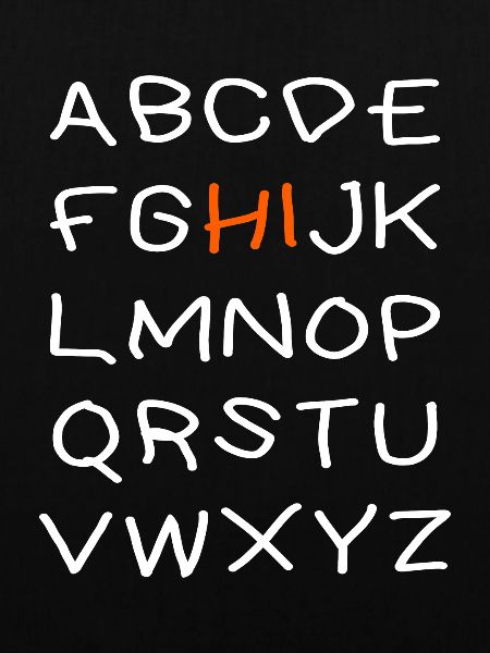 Hi Alphabet