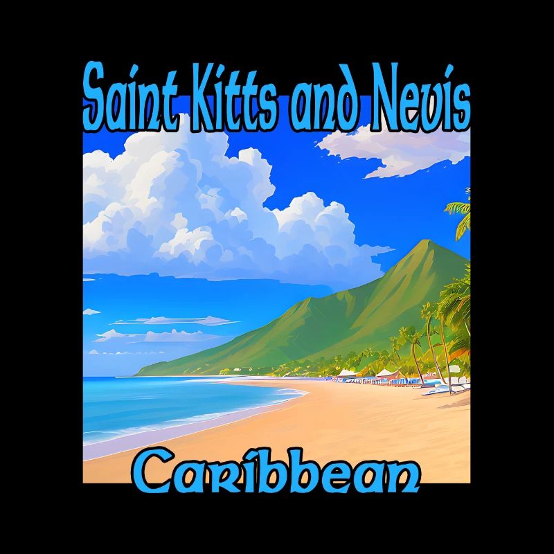 Plage à Saint-Kitts-et-Nevis