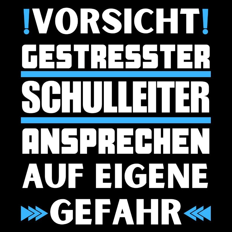 Gestresster Schulleiter nicht ansprechen!