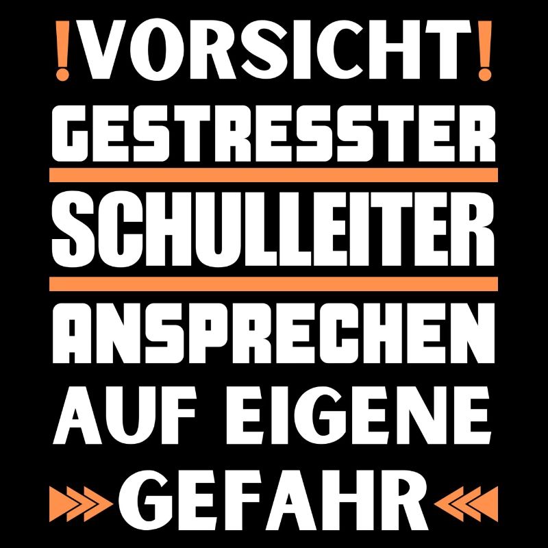 Gestresster Schulleiter nicht ansprechen!