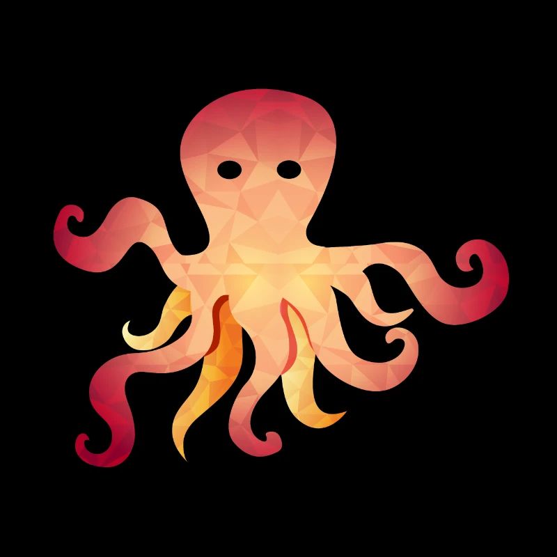 Octopus Squid Polygon