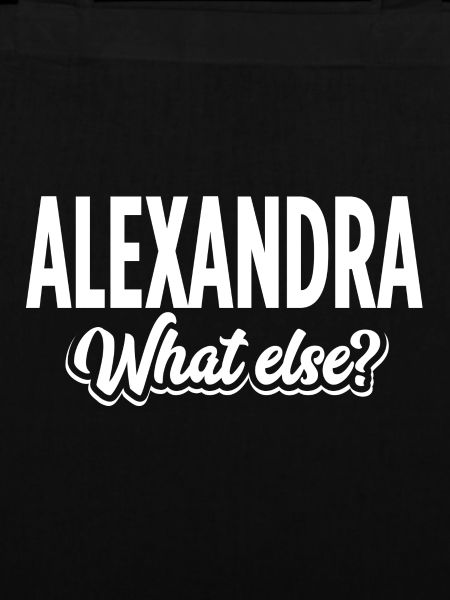 ALEXANDRA - we