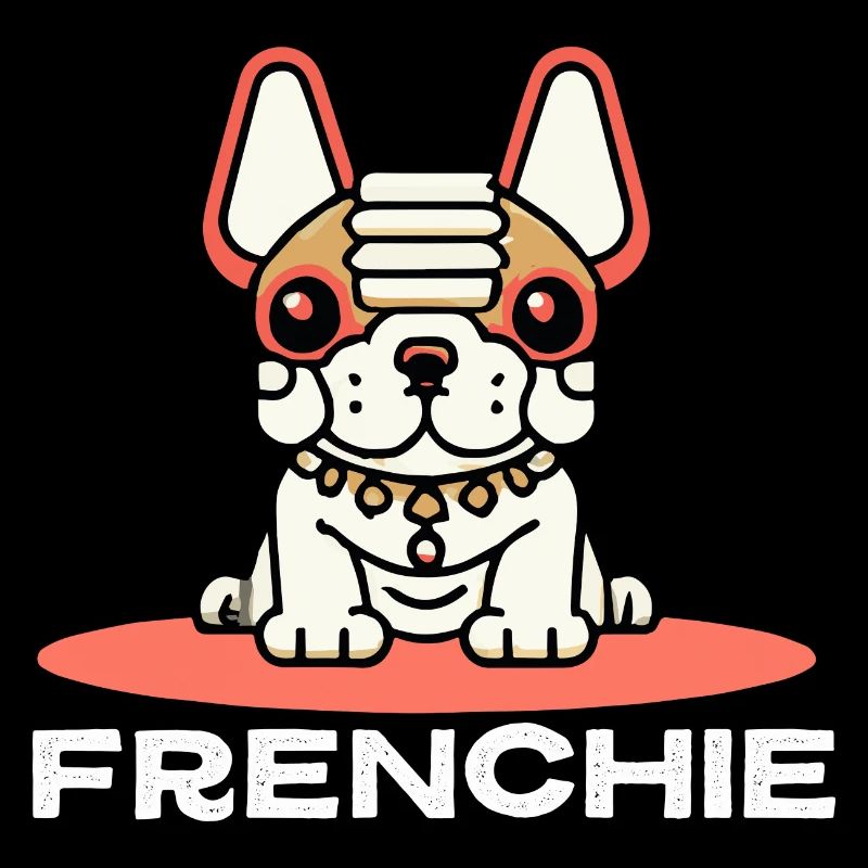 Frenchie Roboter Hund Geschenk Frenchie