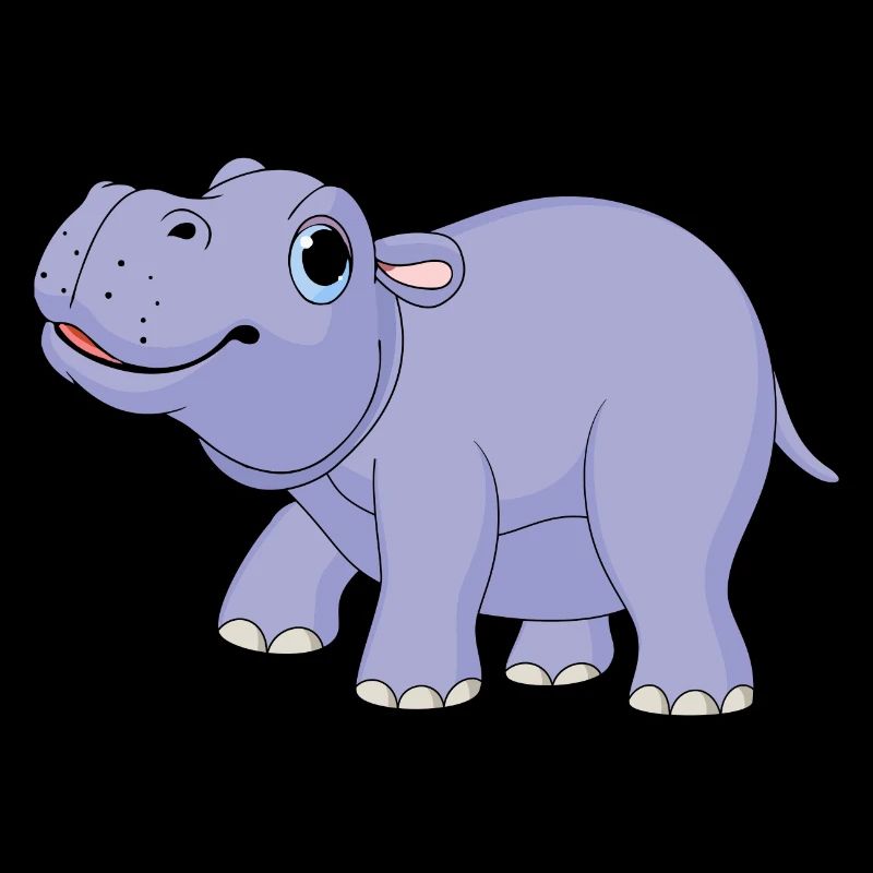 Cute Pygmy Hippo - MiniHippo
