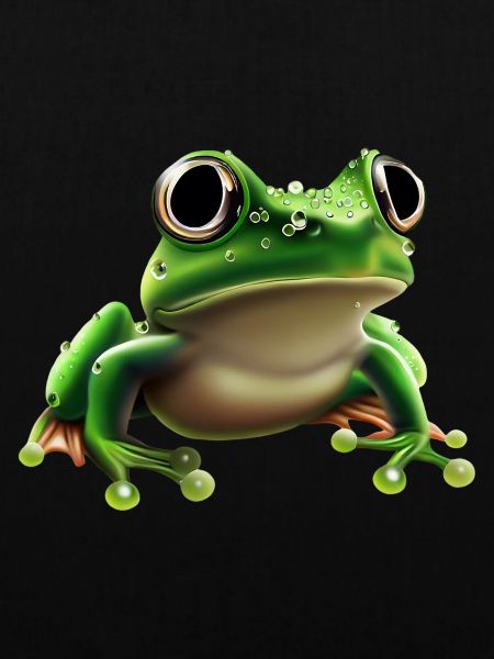Regenfrosch Wassertropfen Frosch