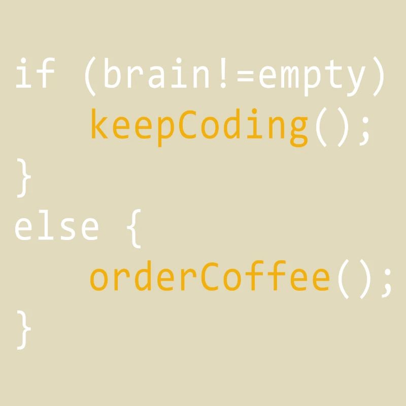 Keep Coding or Order Coffee