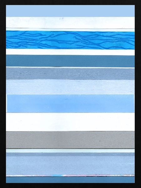 Rayures bleu blanc