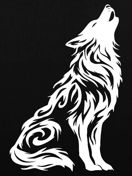 Wolf Tribal Tattoo
