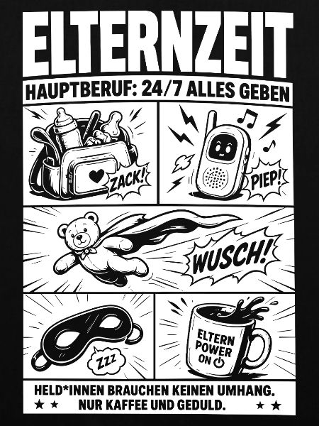 Elternzeit Hauptberuf 24/7 Alles Geben