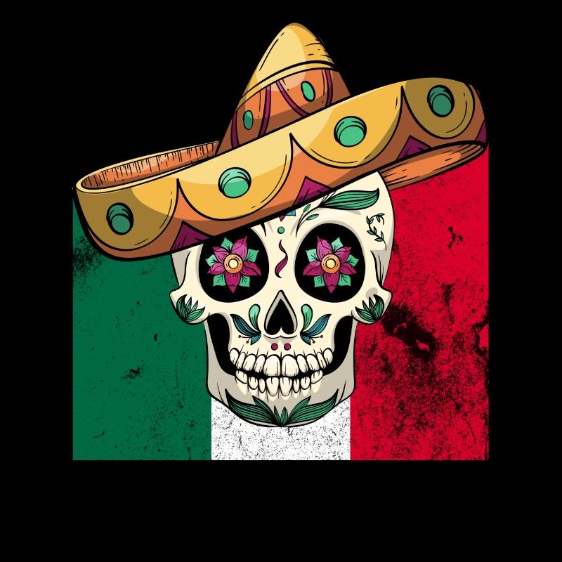 Mexikanischer Schädel