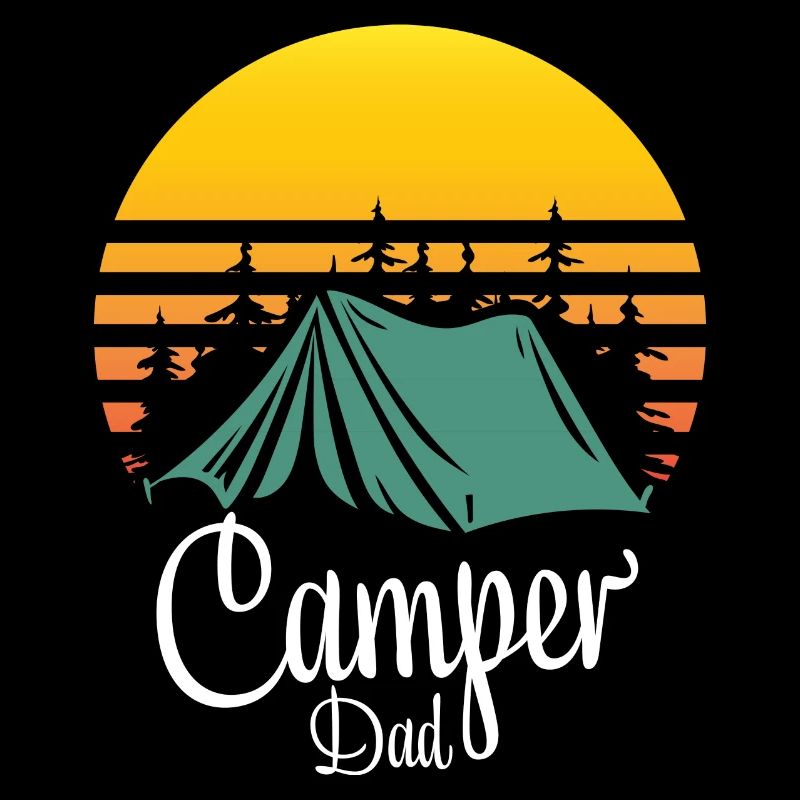 Camper Papa Camper Geschenk Camping Wandern