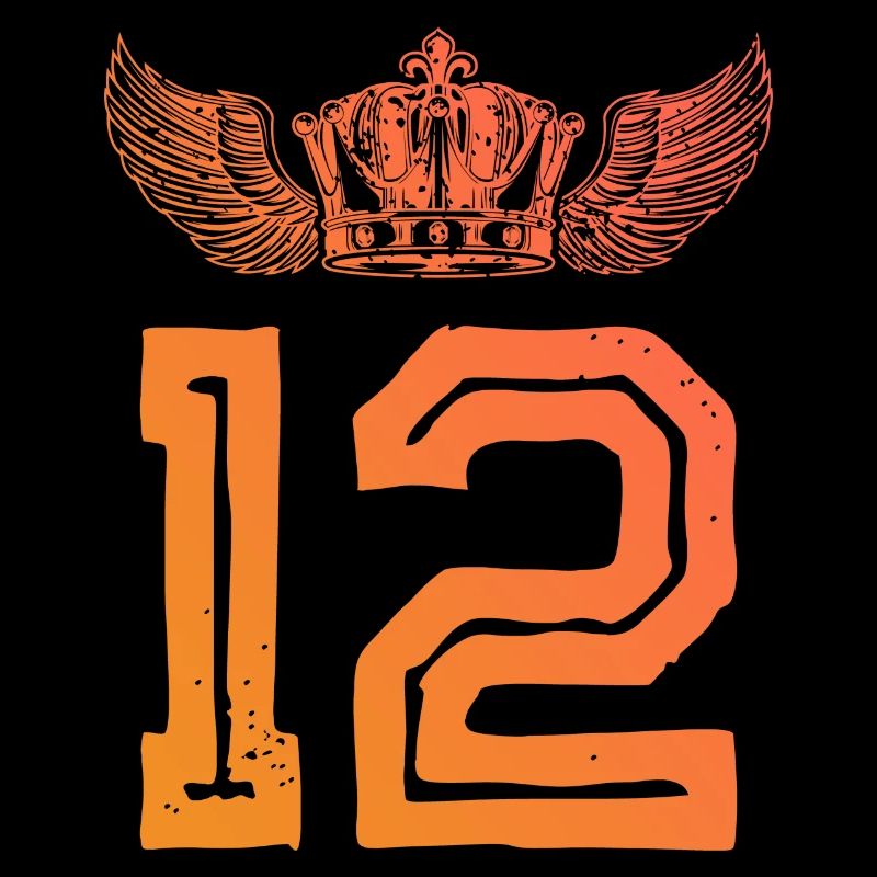 12 Zahl Krone