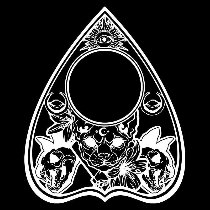 Planchette sphynx Cat Halloween