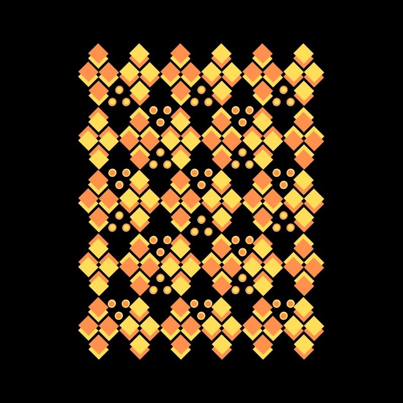 Abstract art geometric square geometric colored