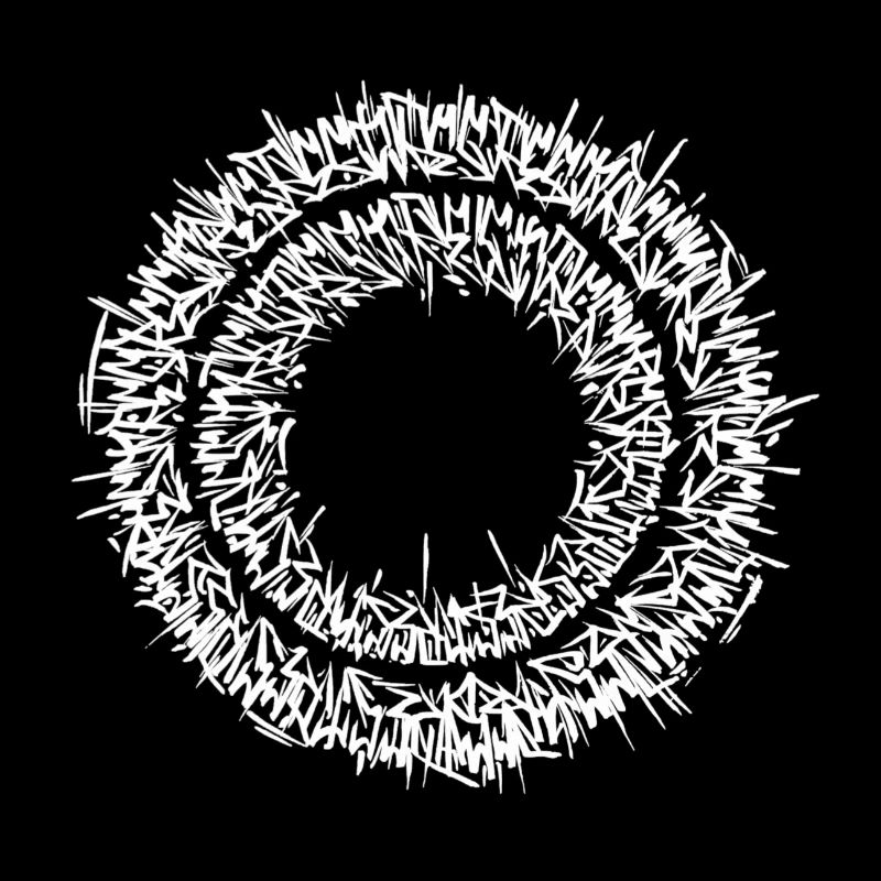 Calligraphy circle