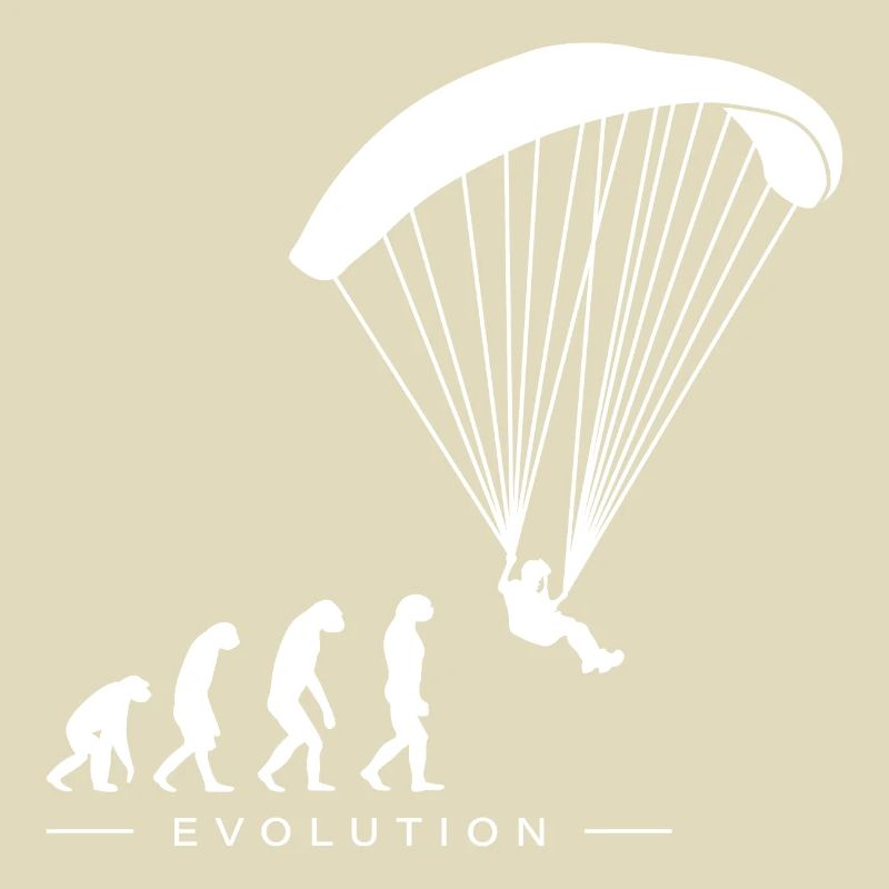 Paragleiter Paragleiten Evolution Motiv