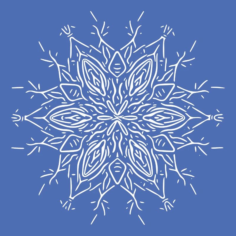 Mandala Flower Lines Shape Pattern
