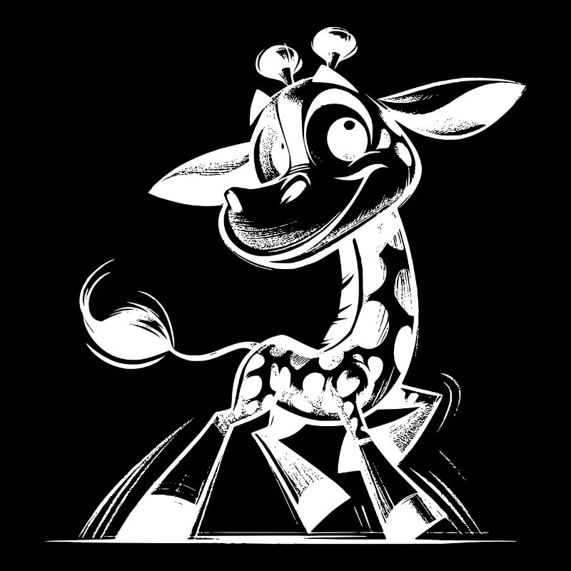 Mignon Dessin De Bébé De Petites Girafes