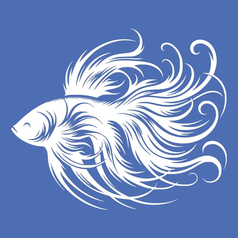 Poisson betta élégant beau poisson labyrinthe