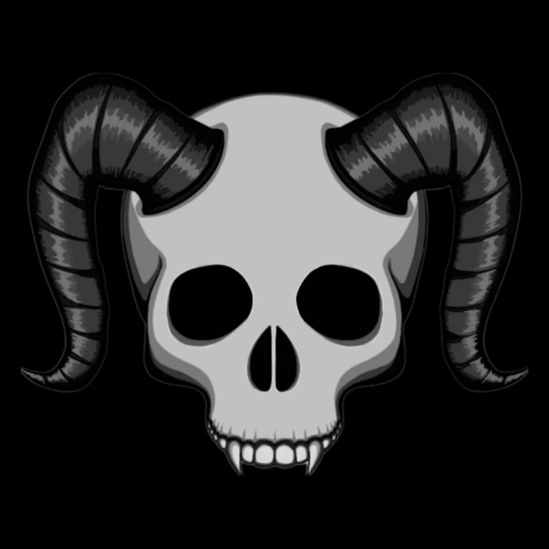 Dämon - Halbschädel