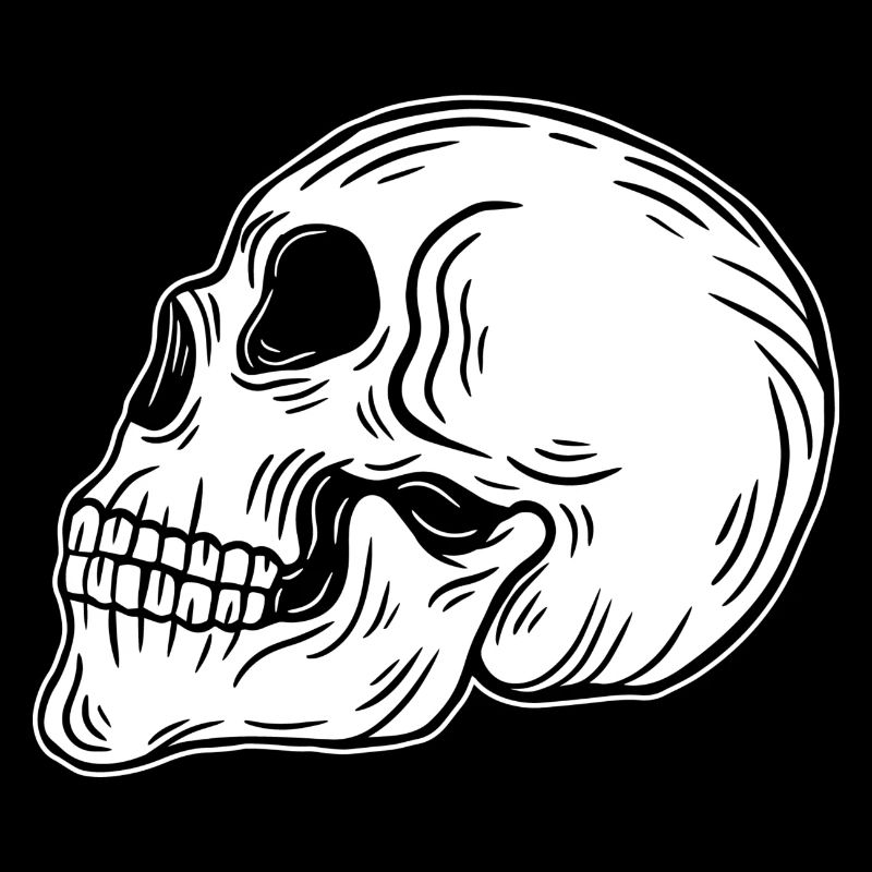Skull Skeleton Skull Horror Halloween Gift