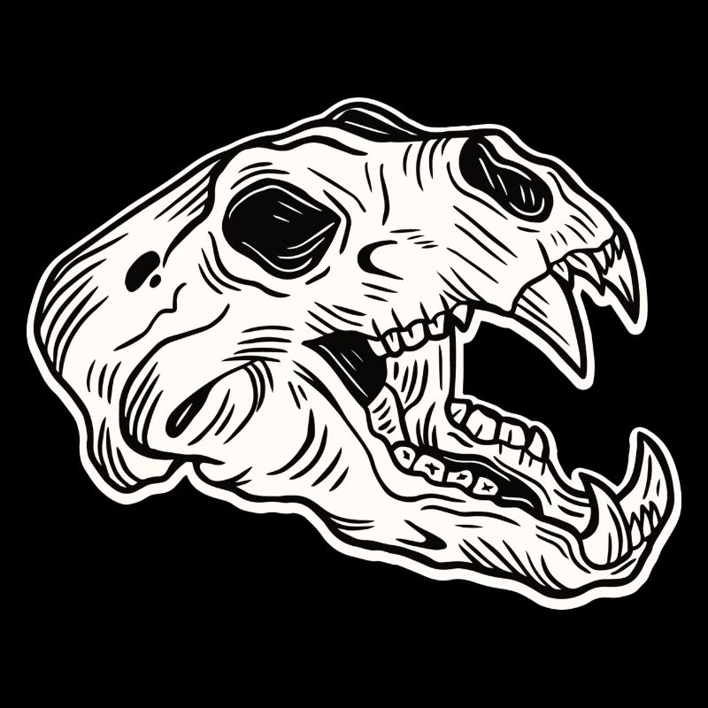 Skull Skeleton Skull Horror Halloween Gift